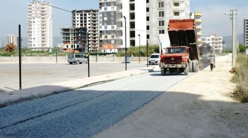 Mezitli Belediyesi Asfalt &Ccedil;alışmalarına Başladı