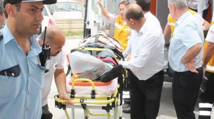 G&ouml;reve Giden Polisler Kaza Yaptı: 1 Şehit, 1 Yaralı