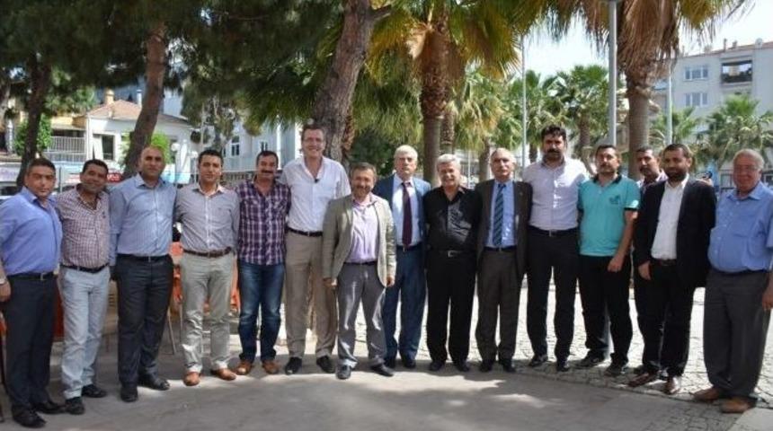 Sendika Temsilcilerinden Başkan &Ouml;zg&uuml;ven'e Ziyaret