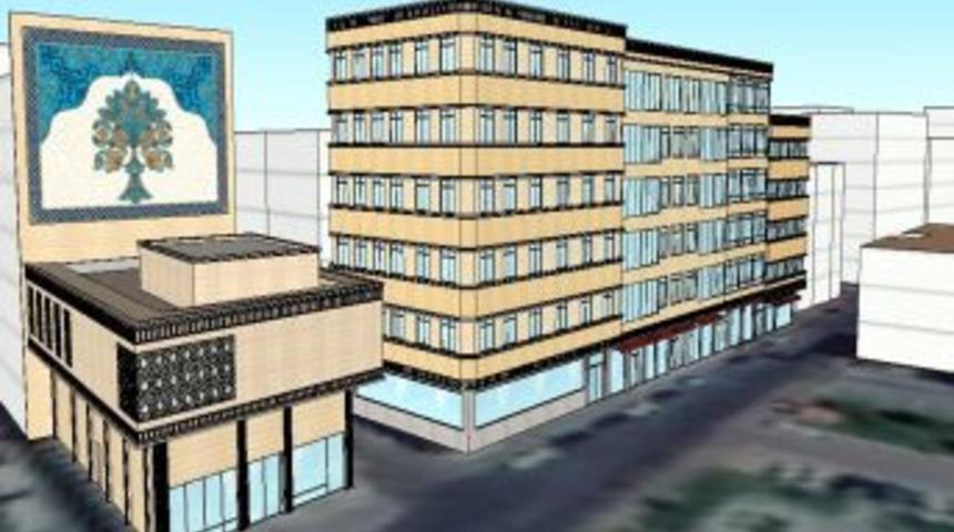 Kayseri&rsquo;de Bina Y&uuml;zleri Sel&ccedil;uklu &Ccedil;inileriyle Kaplanacak