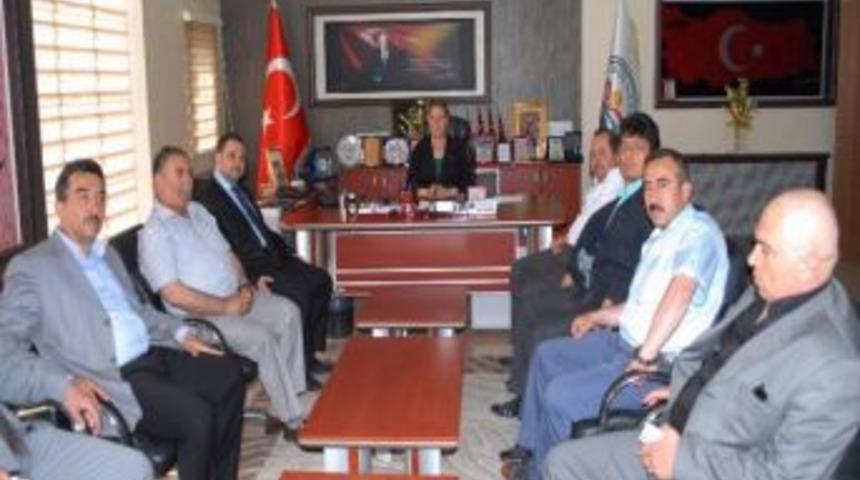 Başkan Kıl&ccedil;ık, Tabak Ve Y&ouml;netimini Makamında Kabul Etti