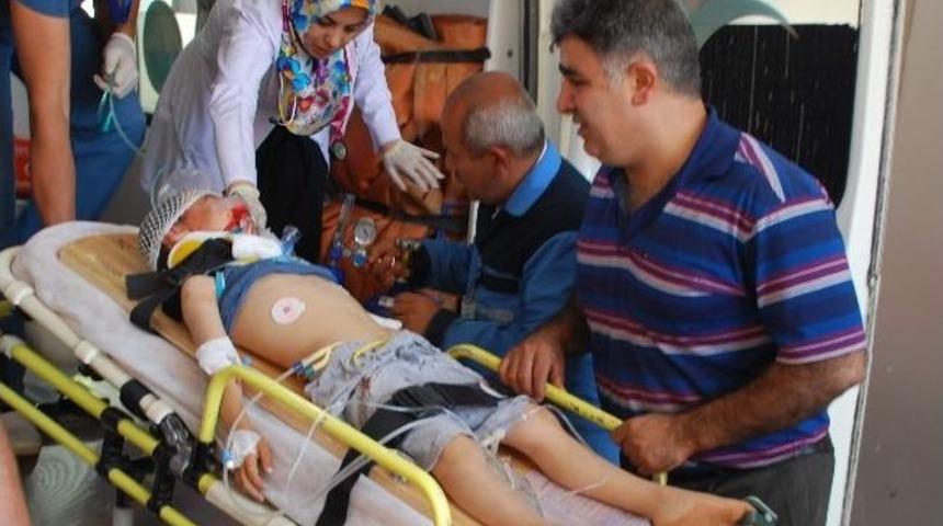 Otomobil &Ccedil;ocuğa &Ccedil;arpıp Ka&ccedil;tı