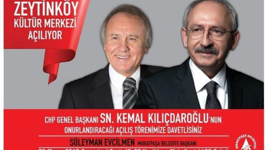 Kılı&ccedil;daroğlu Zeytink&ouml;y K&uuml;lt&uuml;r Merkezi&rsquo;ni A&ccedil;acak