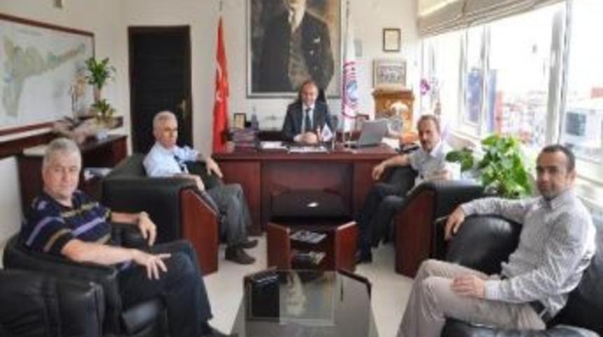 Ak Partili Meclis &Uuml;yelerinden Başkan Dalgı&ccedil;'a Ge&ccedil;miş Olsun Ziyareti