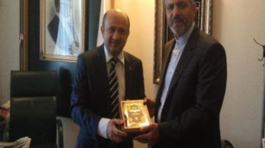 Fikri Işık İran B&uuml;y&uuml;kel&ccedil;isini Kabul Etti