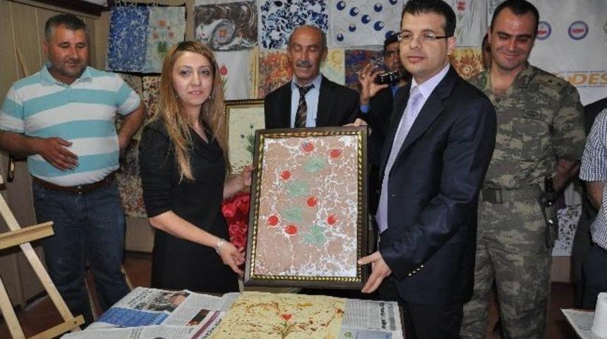 Derik Kadın K&uuml;lt&uuml;r Merkezi'nden Yıl Sonu Sergisi