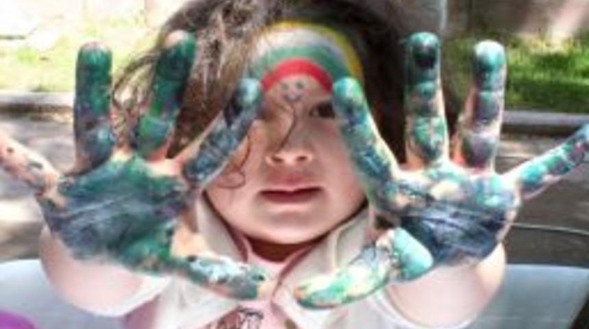 Minikler Hayal D&uuml;nyalarını Resmetti