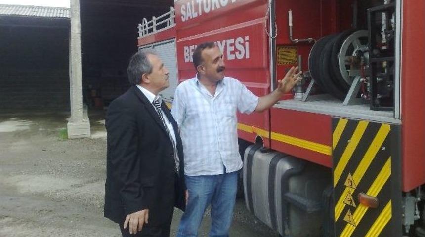 Kaymakamlık İtfaiyeleri Denetledi