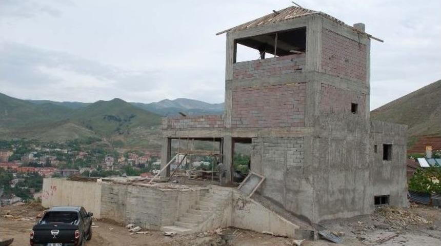 Seyir Terasının İnşaası Devam Ediyor