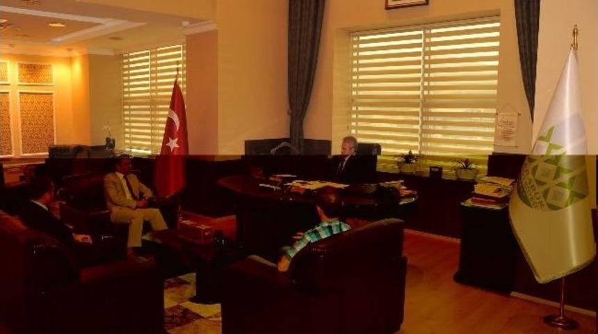 İha Zonguldak B&ouml;lge M&uuml;d&uuml;r&uuml;&rsquo;nden Rekt&ouml;re Ziyaret