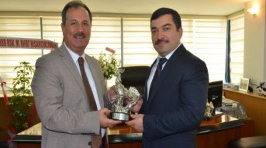 Tacikistan B&uuml;y&uuml;kel&ccedil;isi Şaripov, Denizli Ticaret Odası&rsquo;nı Ziyaret Etti