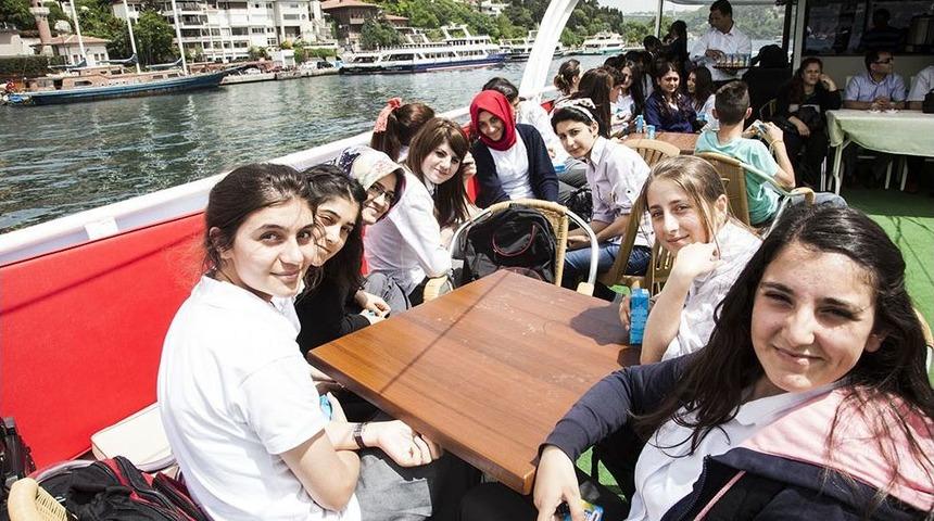 &Ouml;ğrenciler, Boğaz Gezileriyle Şehrini Tanıyor