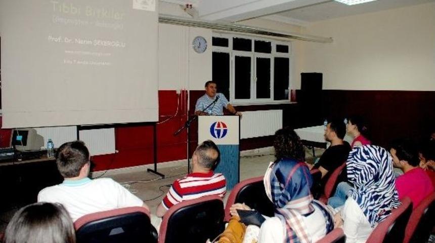 Nizip Eğitim Fak&uuml;ltesi&rsquo;nde &lsquo;tıbbi Bitkiler&rsquo; Konulu Konferans