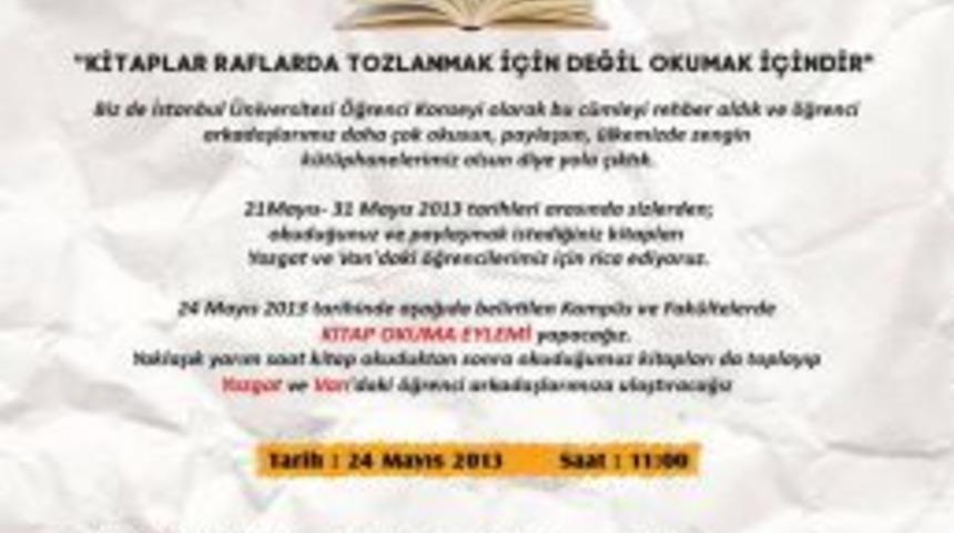 &Ouml;ğrenciler Okuma Eylemi Yapıp, Topladıkları Kitapları Yozgat Ve Van'a G&ouml;nderecek