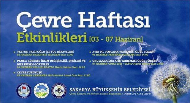 &Ccedil;evre Haftası Dolu Dolu Kutlanacak 1