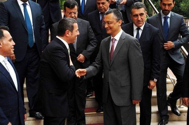 Gto Başkan Ve &Uuml;yeleri Emniyet M&uuml;d&uuml;r&uuml;n&uuml; Ziyaret Etti 1