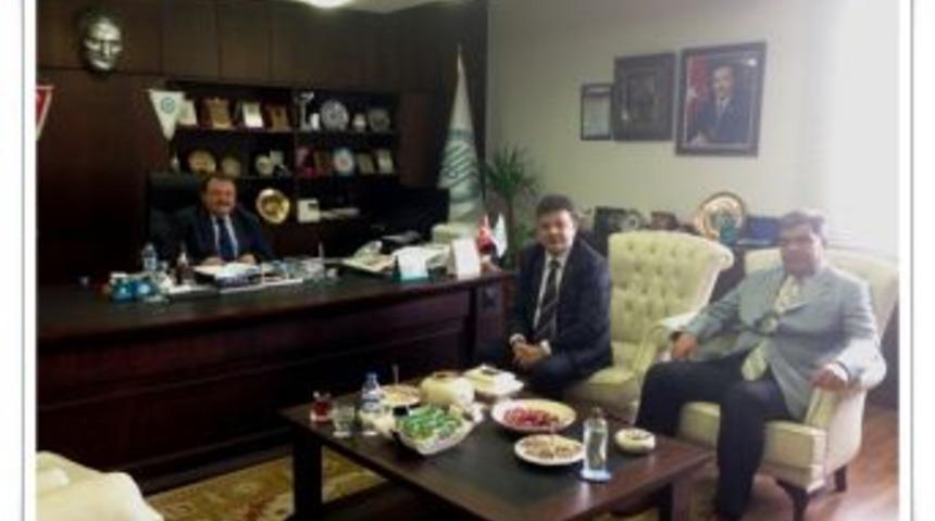 M&uuml;siad Bitlis Eren &Uuml;nv. rekt&ouml;r&uuml;n&uuml; ziyaret etti