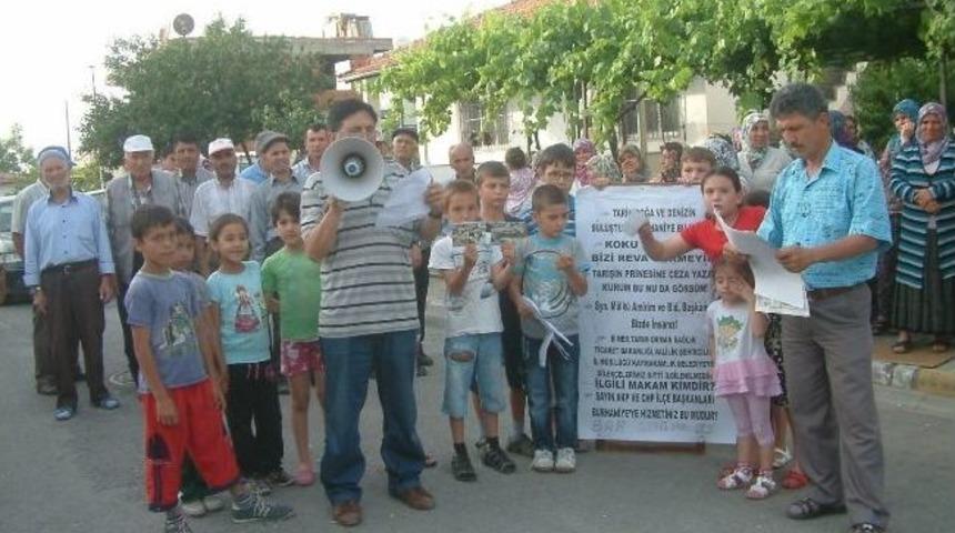 Burhaniye&rsquo;de Mahallelinin Kirlilik İsyanı