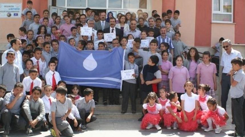 Konya&rsquo;da Suyu İsraf Etmeyen Okullara Mavi Bayrak