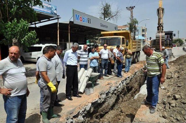 Alparslan Türkeş Kavşağı’nın Drenajı Tamamlanıyor