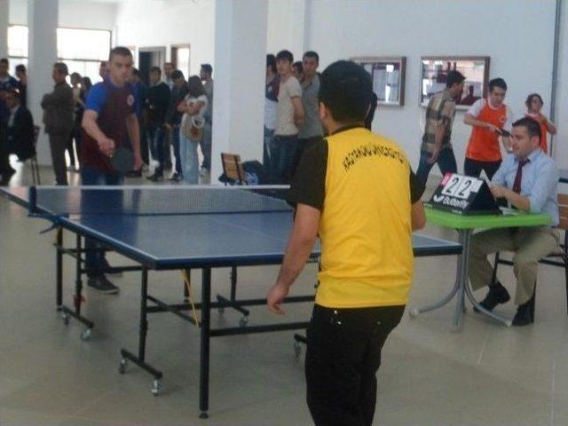 K.&uuml;.&rsquo;n&uuml;n Masa Tenisi Turnuvasına Taşk&ouml;pr&uuml; M.y.o. Ev Sahipliği Yaptı 1