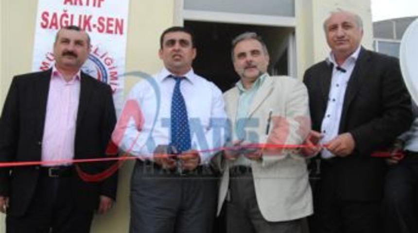 Aktif Sağlık-Sen yeni hizmet binası a&ccedil;ıldı