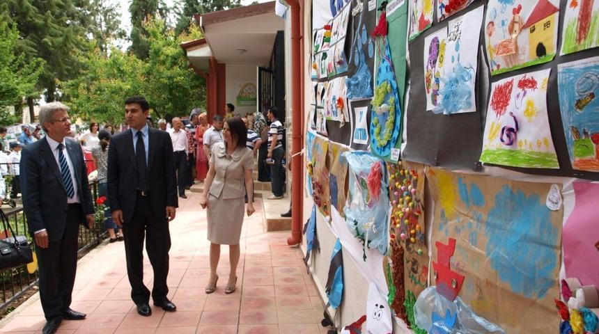 Acıpayamlı Minikler Yıl Sonu Sergisi A&ccedil;tı