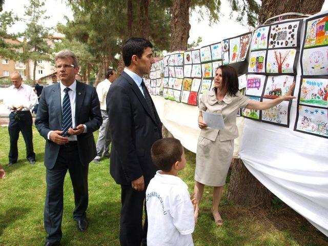 Acıpayamlı Minikler Yıl Sonu Sergisi A&ccedil;tı 2