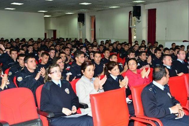 Başkan Ali Korkut, Deneyimlerini Polis Okulunda Anlattı