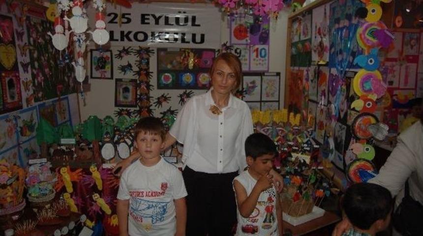 Minik &Ouml;ğrencilerden Sanat Etkinlikleri Sergisi