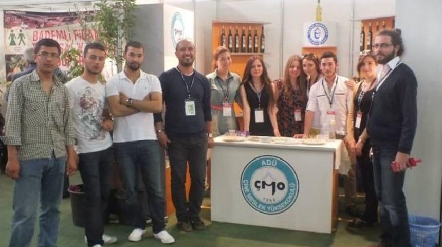 Ad&uuml; &Ccedil;ine Meslek Y&uuml;ksek Okulu 3.kez Olivetech Fuarı&rsquo;nda