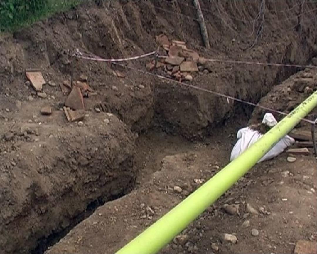Doğalgaz &Ccedil;alışmaları Sırasında Tarihi Mezarlar Bulundu