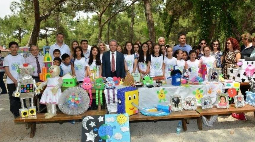 Başkan B&ouml;cek, Antalya Eko-okul Şenliği&rsquo;ne Katıldı