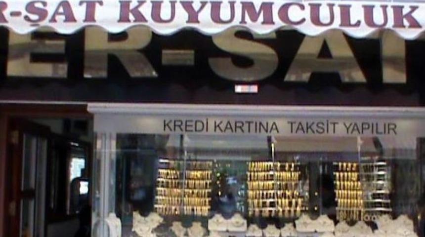 Erzincan'da Kuyumcu Soygunu