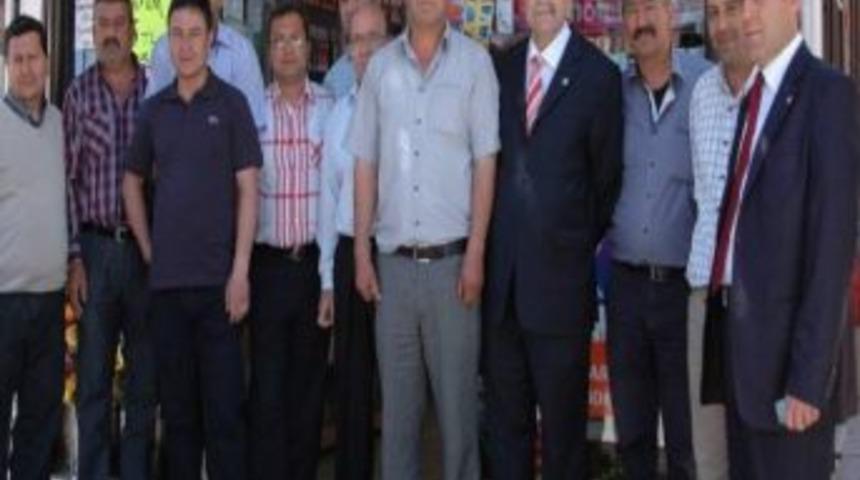 Kaman İl&ccedil;esi Tso Adayı Muzaffer Akt&uuml;rk Ziyaretlerine Hız Verdi