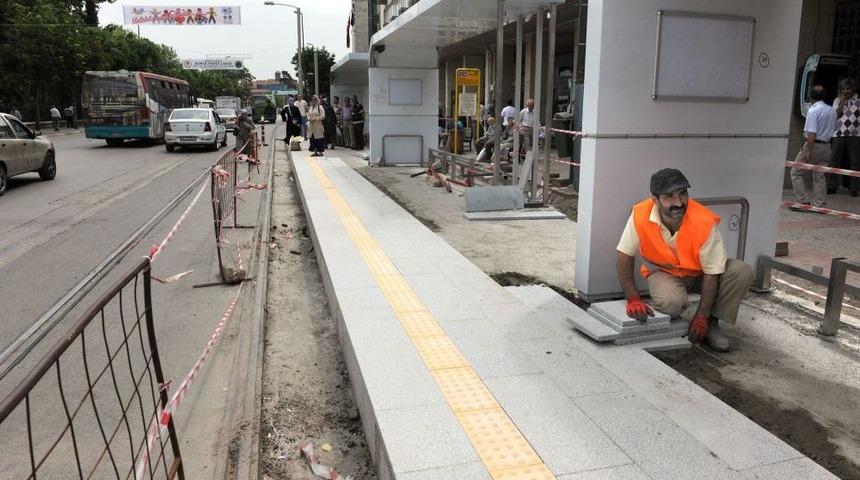Bursa'da Tramvay Hattı Eyl&uuml;l Ayında Seferlere Başlayacak