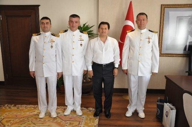 Deniz Kuvvetlerinden Kaymakamlığa Ziyaret 1