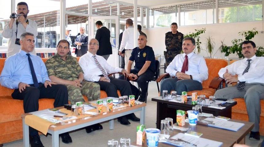 Vali Şahin'den Emniyet Birimlerine Ziyaret