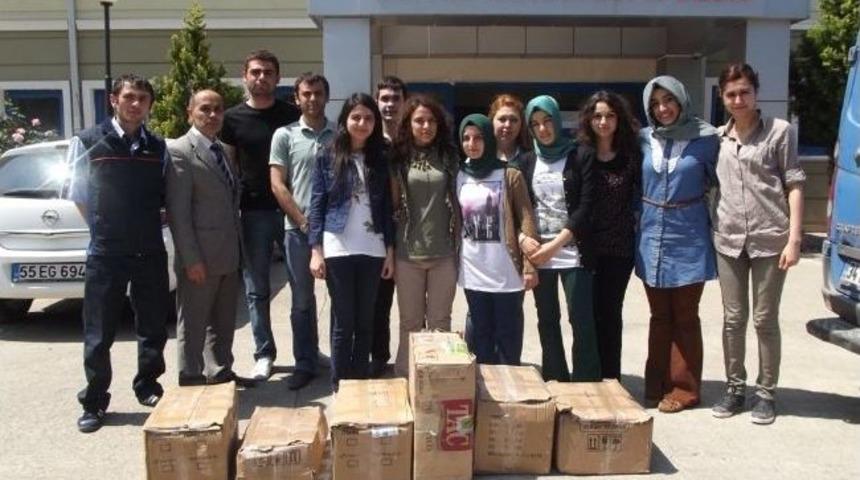 Eğitim Fak&uuml;ltesi &Ouml;ğrencilerinden Anlamlı Kampanya