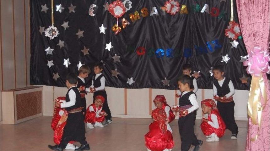 Samsat&rsquo;ta Aileler, &Ccedil;ocukları İle Birlikte Yarıştı