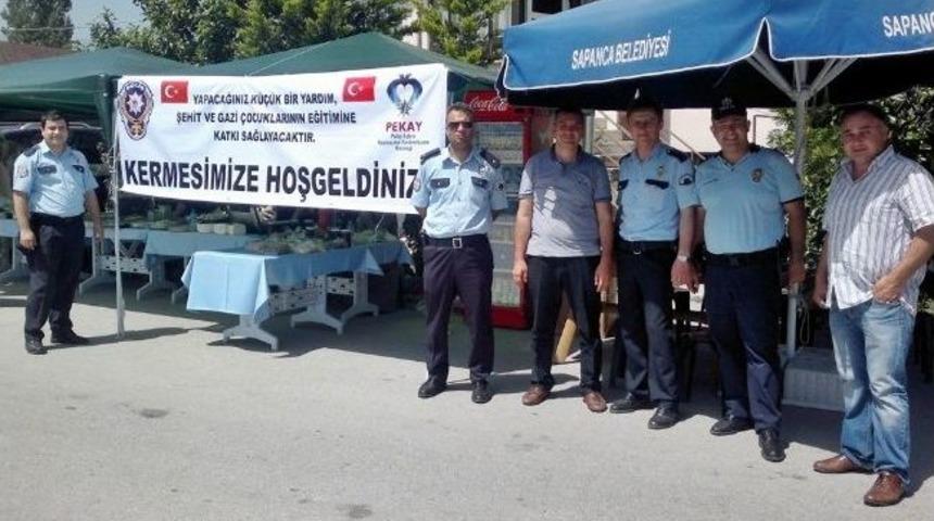 Polis Eşleri, Şehit Ve Gazi &Ccedil;ocuklarının Yararına Kermes A&ccedil;tı
