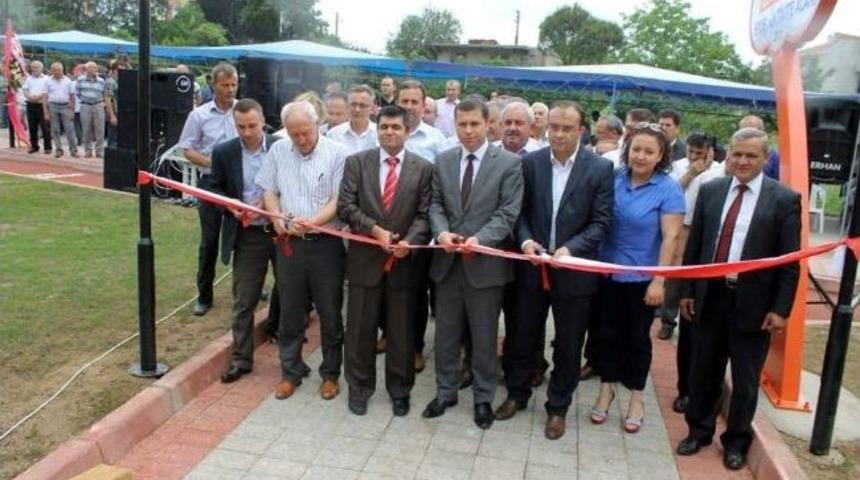 Çan Belediyesi’nden Karşıyaka Mahallesine Spor Aktivite Alanı