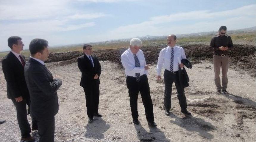 Karaman Valisi Koca, &Ccedil;avuş Merasında İncelemelerde Bulundu