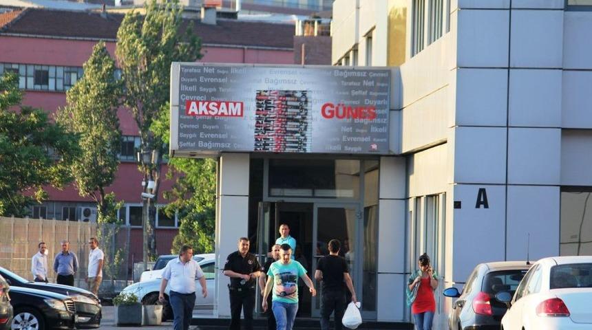 TMSF Yetkilileri Akşam Gazetesi'nde Inceleme Yapıyor