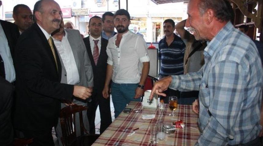 Bakan M&uuml;ezzinoğlu&rsquo;ndan Edirne&rsquo;de Esnaf Ziyareti