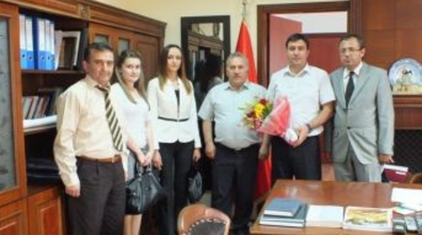 Kasımlı Okulundan Kaymakama Ziyaret