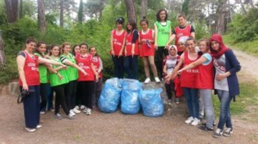 Alaplı &Ccedil;PL'den &Ouml;nce Piknik Sonra Temizlik kampanyası