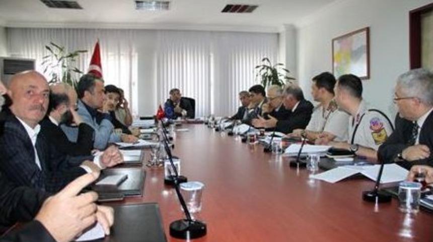 D&uuml;zce Karayolları Trafik G&uuml;venliği Eylem Planı Koordinasyon Kurulu Toplantısı Yapıldı