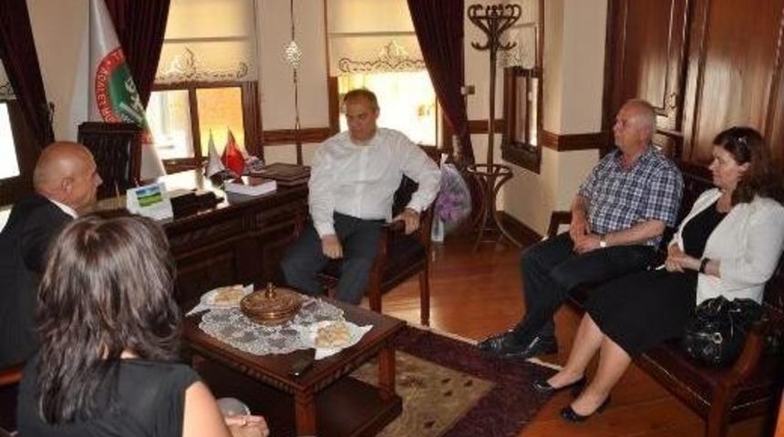 Başkan Dalgı&ccedil;'tan Baroya Ziyaret