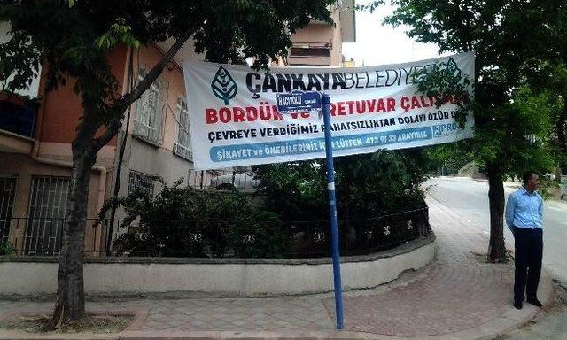 Çankaya’da Düz Ayak Kaldırımlar Yaygınlaşıyor